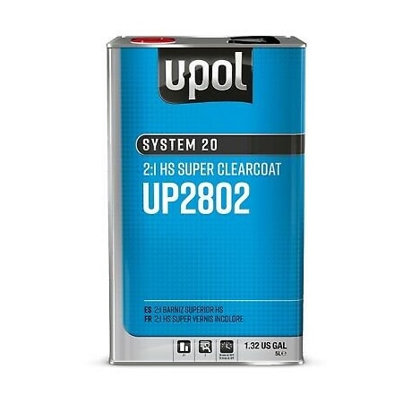 U-Pol SYSTEM 2080 HS CLEAR COATT, 5 Liter UP2802